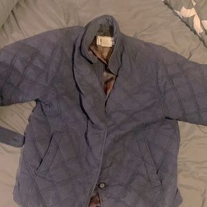 Vintage LL Bean quilted riding jacket womens size small